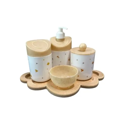 Kit de higiene com tema abelhinha