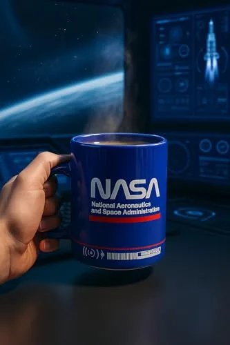 Caneca com o logo da NASA - foto 4