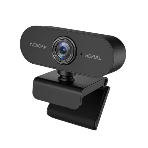 Webcam Full HD com microfone