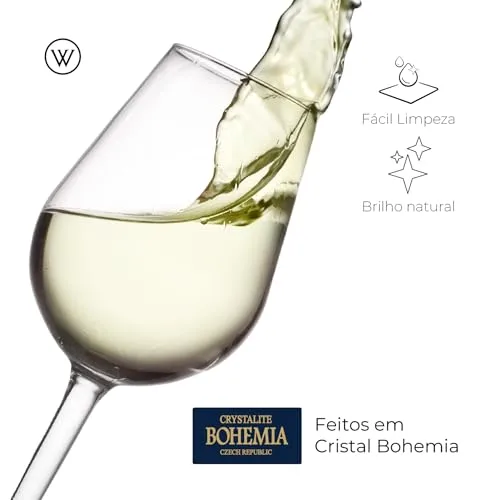 Taças de vinho de cristal - foto 2