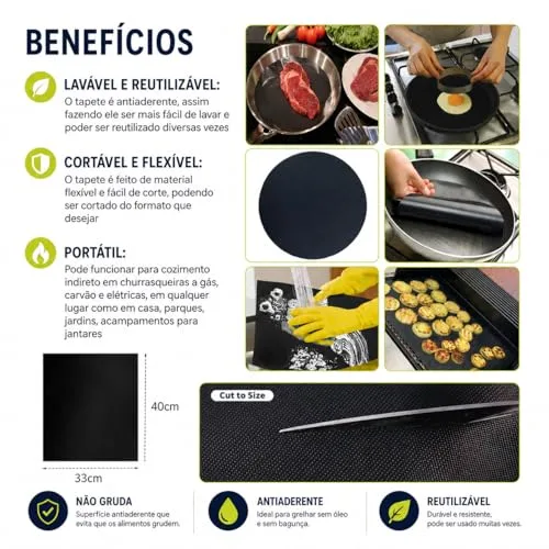 Manta antiaderente para grelha - foto 4