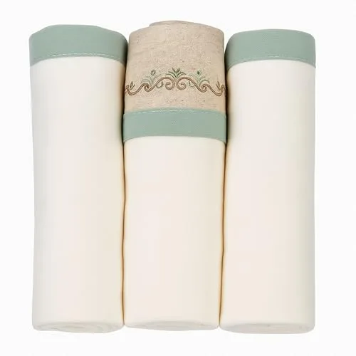 Kit de cueiros de algodão
