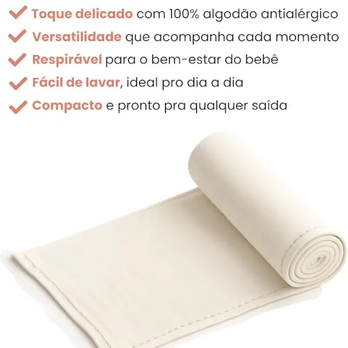 Kit de cueiros de algodão - foto 4