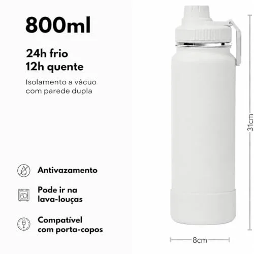 Garrafa térmica de inox - foto 2