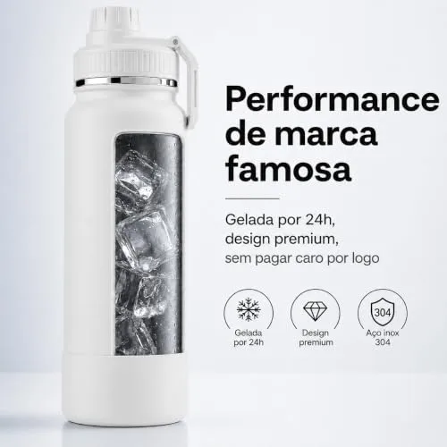 Garrafa térmica de inox - foto 3