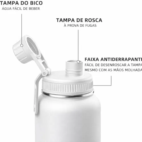 Garrafa térmica de inox - foto 5