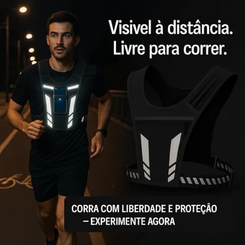 Colete refletivo para correr à noite - foto 5