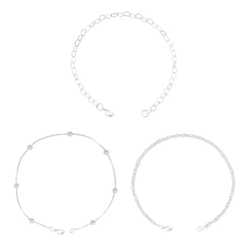 Kit de pulseiras folheadas