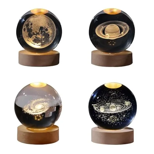 Esfera de cristal com galáxia - foto 6