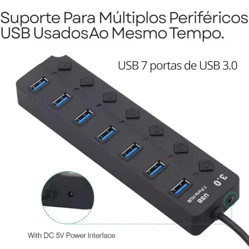 Hub USB para ganhar portas - foto 6