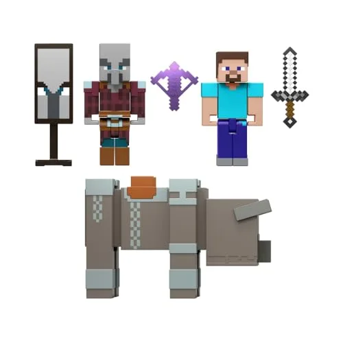 Kit com várias figuras e acessórios