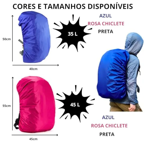 Capa de chuva para a mochila - foto 3