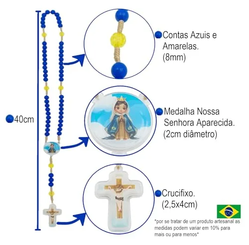 Kit de terço infantil com caixa - foto 2