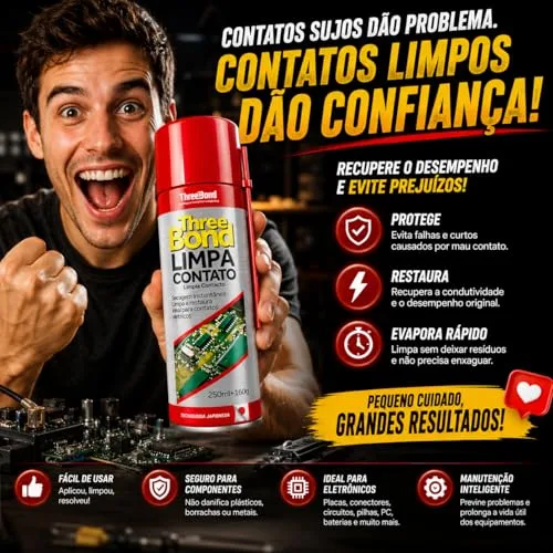 Spray limpa contato para os periféricos - foto 5