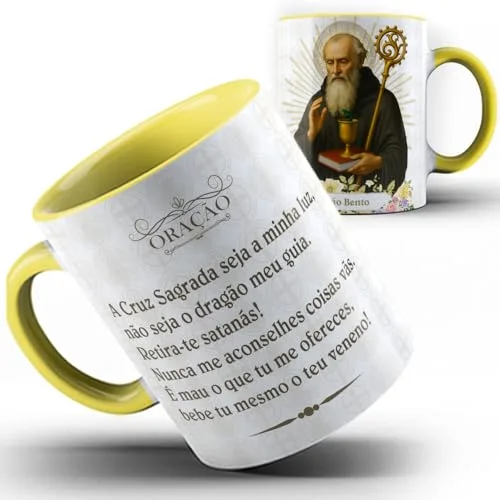 Caneca com a oração de São Bento - foto 2
