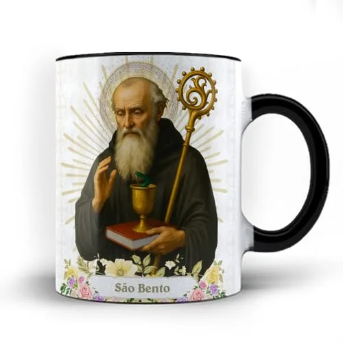 Caneca com a oração de São Bento - foto 3