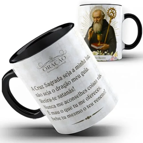 Caneca com a oração de São Bento - foto 4