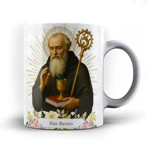 Caneca com a oração de São Bento - foto 5