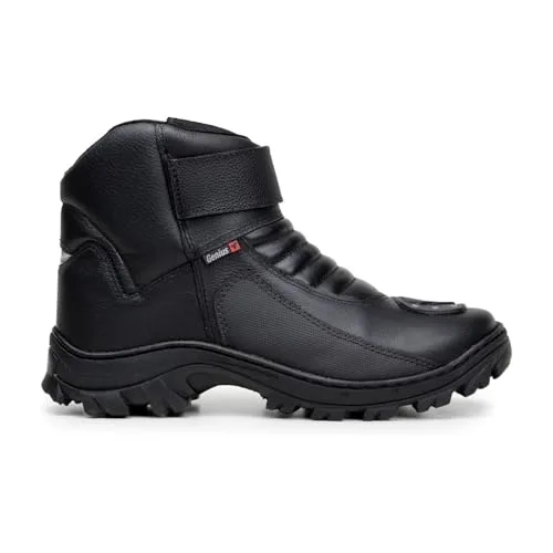 Bota de couro para motociclista - foto 4