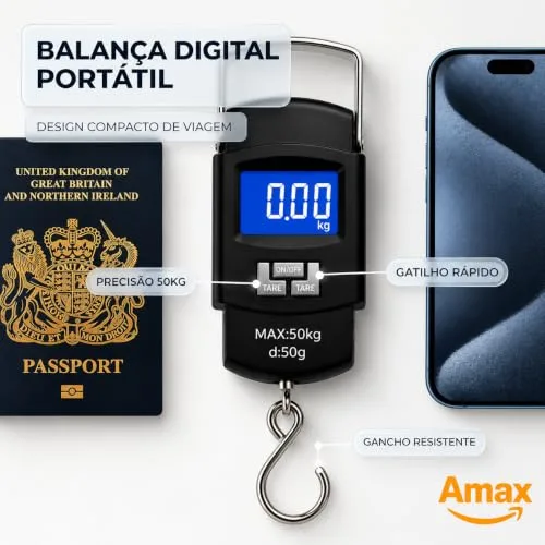 Balança digital de bagagem - foto 2