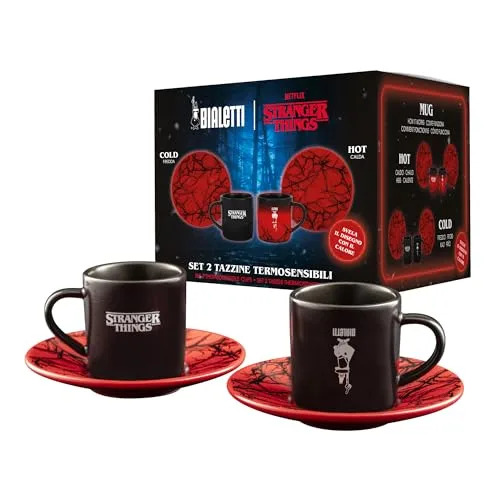 Par de xícaras de espresso