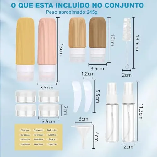 Kit de frascos de viagem - foto 2