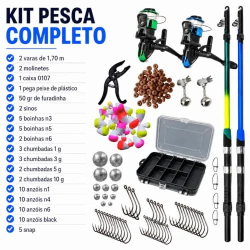 Kit de pesca com duas varas - foto 6