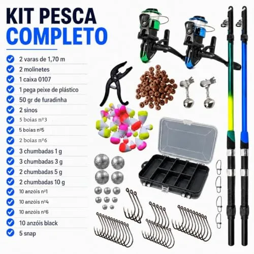 Kit de pesca com duas varas - foto 6