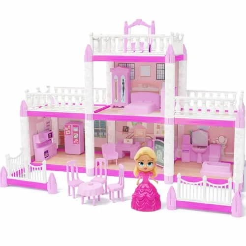 Casinha de boneca já mobiliada