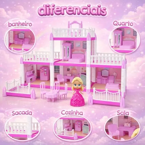 Casinha de boneca já mobiliada - foto 2