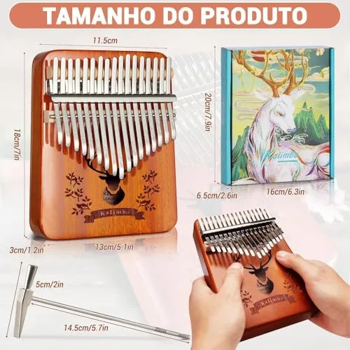 Kalimba de 17 teclas - foto 2