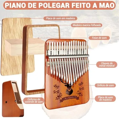 Kalimba de 17 teclas - foto 3