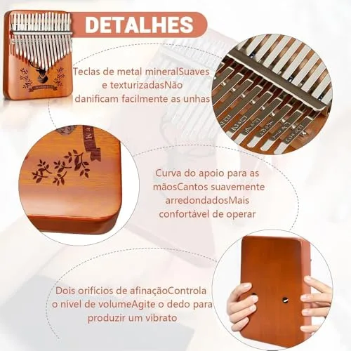Kalimba de 17 teclas - foto 4