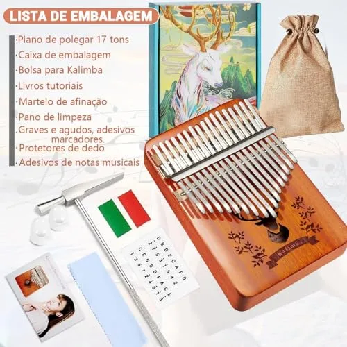 Kalimba de 17 teclas - foto 5
