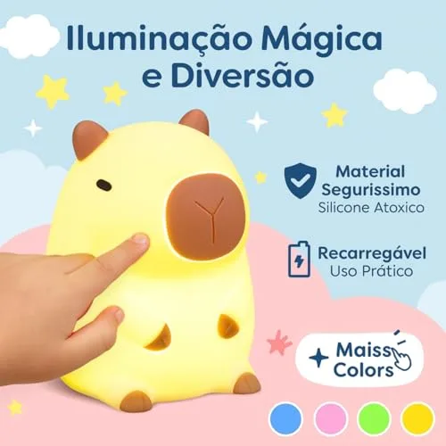 Luminária fofa de silicone - foto 2