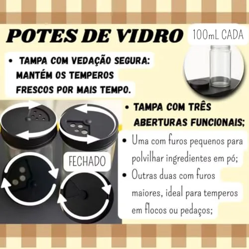 Porta-temperos giratório - foto 4