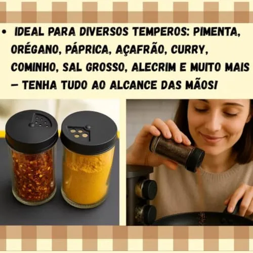 Porta-temperos giratório - foto 5