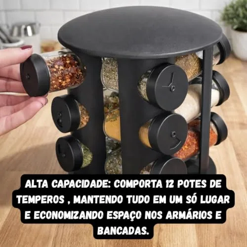Porta-temperos giratório - foto 6