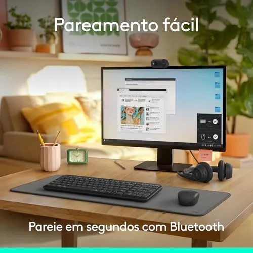 Combo de teclado e mouse sem fio - foto 2