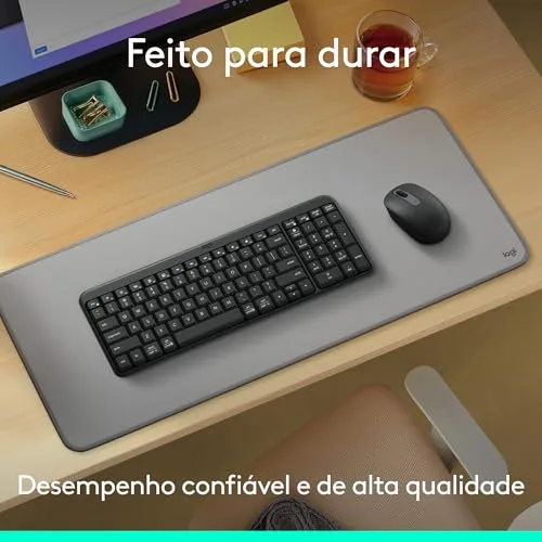 Combo de teclado e mouse sem fio - foto 3