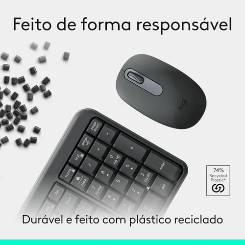 Combo de teclado e mouse sem fio - foto 6