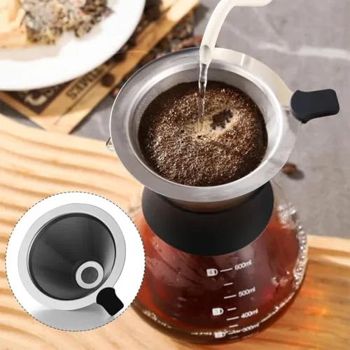 Cafeteira de vidro com filtro permanente - foto 5