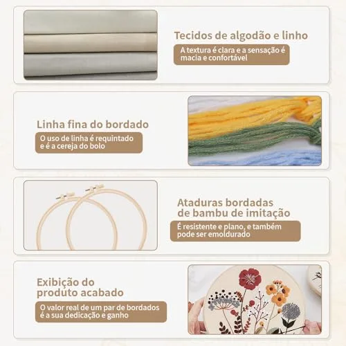 Kit de bordado para iniciante - foto 3