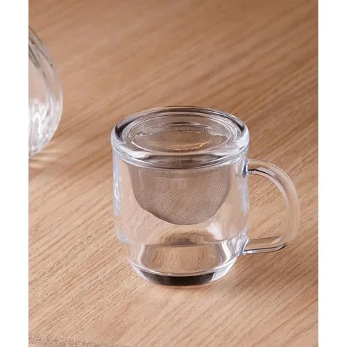 Caneca com infusor e tampa