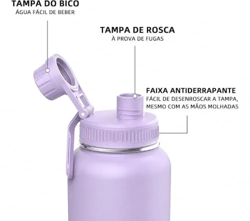 Garrafa térmica de um litro - foto 5