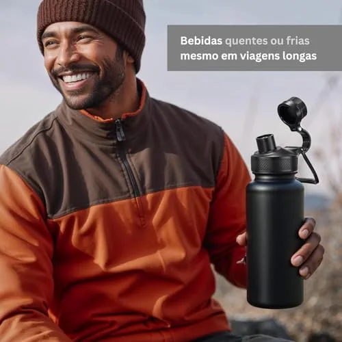 Garrafa térmica de um litro - foto 6