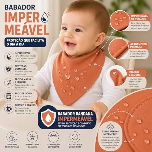 Kit de babadores bandana - foto 2