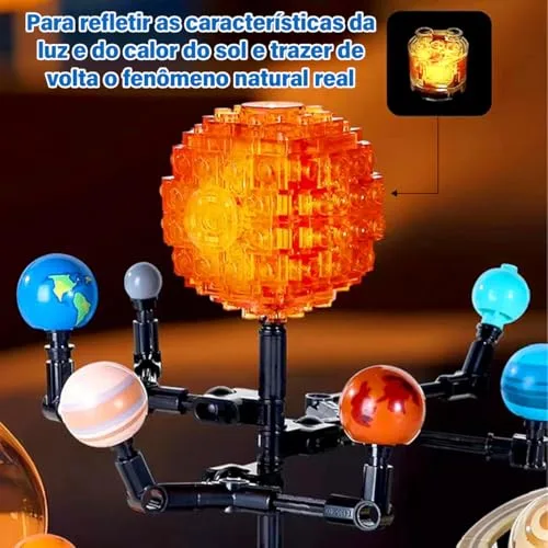 Sistema solar de montar com planetas - foto 5