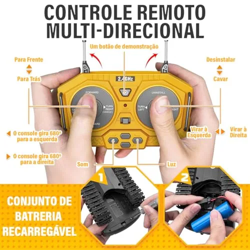 Escavadeira de controle remoto - foto 5