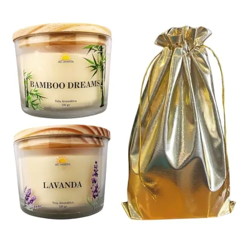 Kit de velas aromáticas para presente